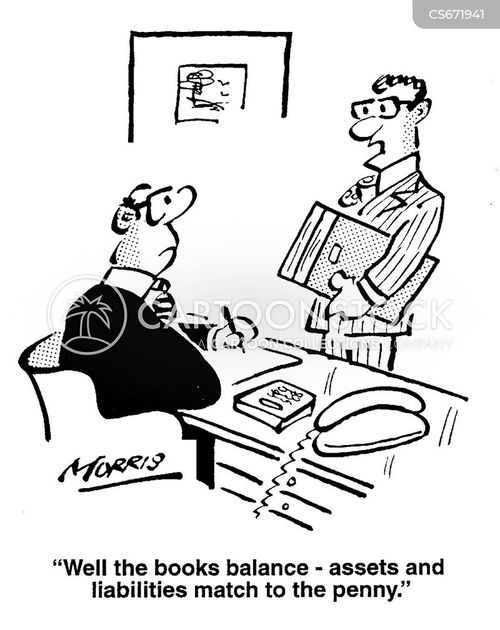 Liabilities Cartoons and Comics - funny pictures from CartoonStock