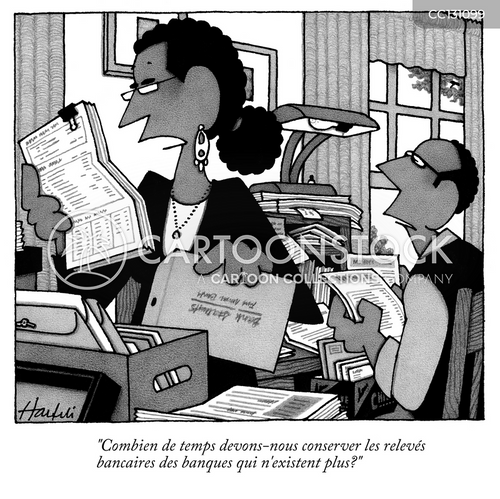 Dessins humoristique et caricaturés avec Comptabilité Personnelle