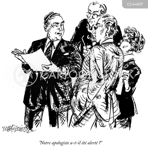 Dessins humoristique et caricaturés avec Apologistes