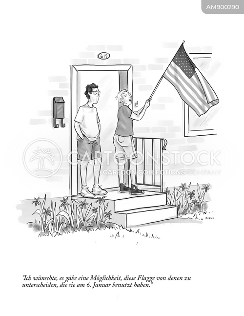 Rote Fahne von symbolfuzzy, Politik Cartoon