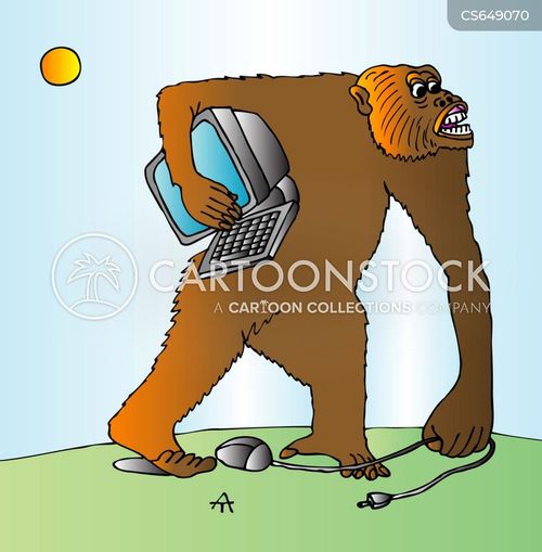 Ape Cartoons and Comics - funny pictures from CartoonStock