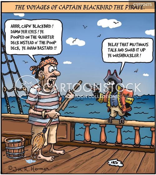 Blackbeard Cartoons and Comics - funny pictures from CartoonStock