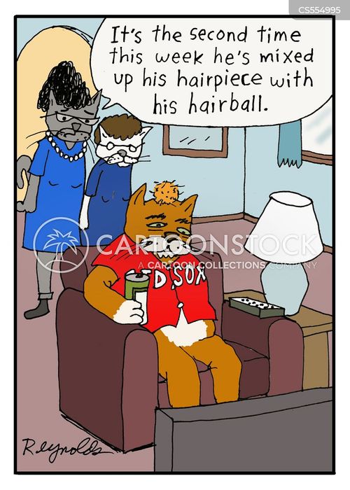 Hairballs Cartoons and Comics funny pictures from CartoonStock