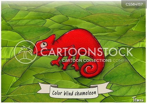 Color Blind Cartoons and Comics - funny pictures from CartoonStock