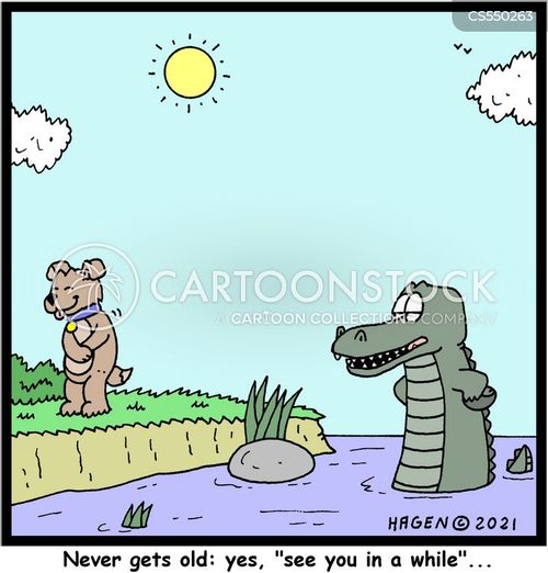 See You Later Alligator Cartoons And Comics Funny Pictures From Cartoonstock