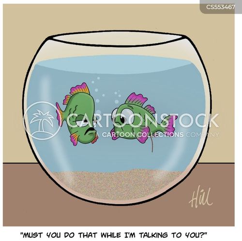 Fish-bowl Cartoons and Comics - funny pictures from CartoonStock