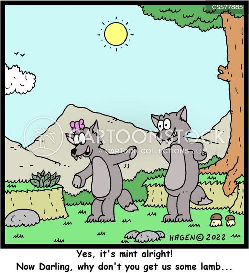 Wolf-pack Cartoons and Comics - funny pictures from CartoonStock