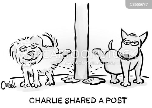 Territory Marking Cartoons and Comics - funny pictures from CartoonStock