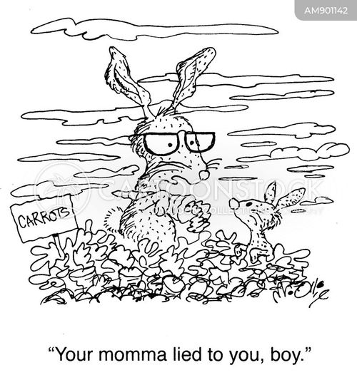 Young Rabbit Cartoons and Comics - funny pictures from CartoonStock