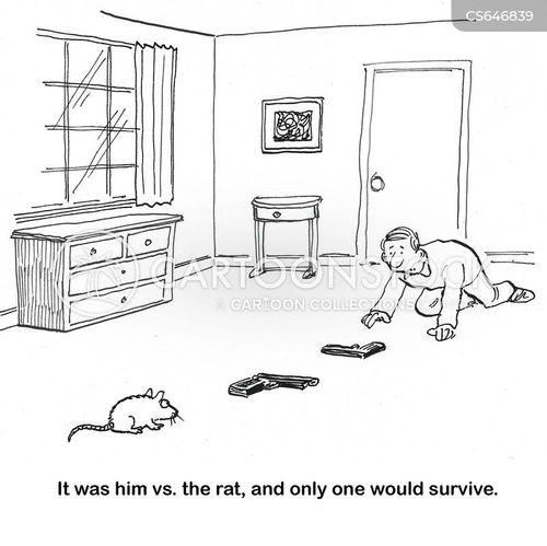 10000 Rats Question Survive Cartoons and Comics - funny pictures from CartoonStock