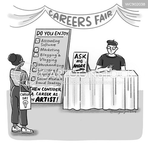 Careers Day Cartoons and Comics - funny pictures from CartoonStock