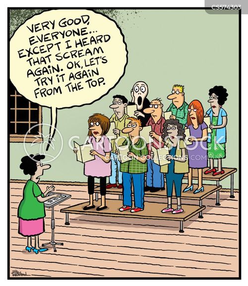 Funny Singing Cartoon