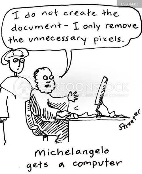 Computer Document Cartoons and Comics - funny pictures from CartoonStock