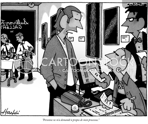 Cartoon Incomrehensible Dessins humoristique et caricaturés avec Processus De Modernisation