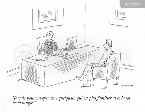 Dessins humoristique et caricaturés avec Culture Du Cabinet D'avocats