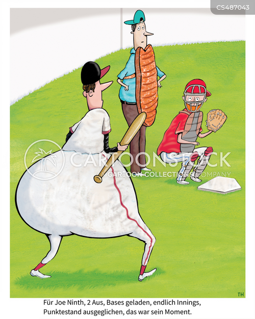 Extra Inning Cartoons Cartoons und Karikaturen mit Neuntes Inning