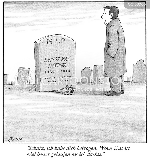 Cartoons und Karikaturen mit Mit Den Toten Sprechen