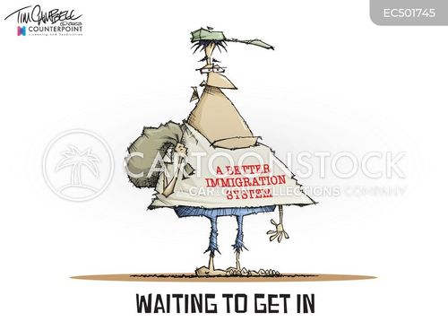 Immigrant Detention Cartoons and Comics - funny pictures from CartoonStock