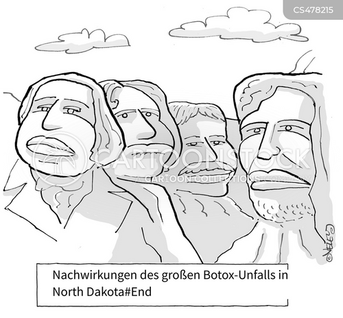Cartoons und Karikaturen mit Botox