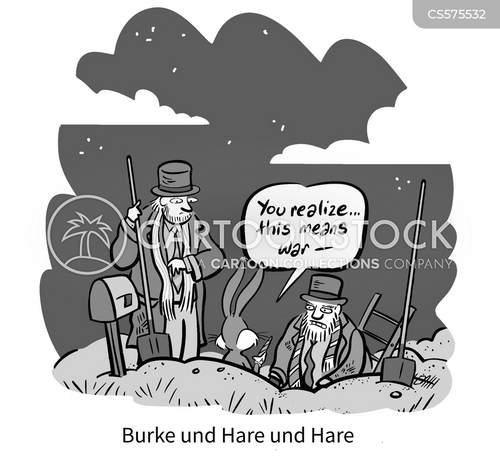 Cartoons und Karikaturen mit Burke Und Hare