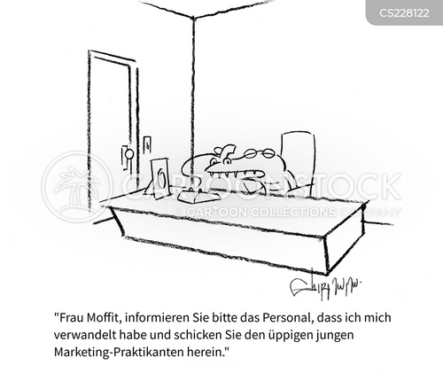 Cartoons und Karikaturen mit Auszubildende