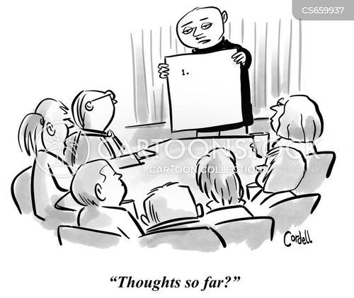 Incomplete Agenda Cartoons and Comics - funny pictures from CartoonStock