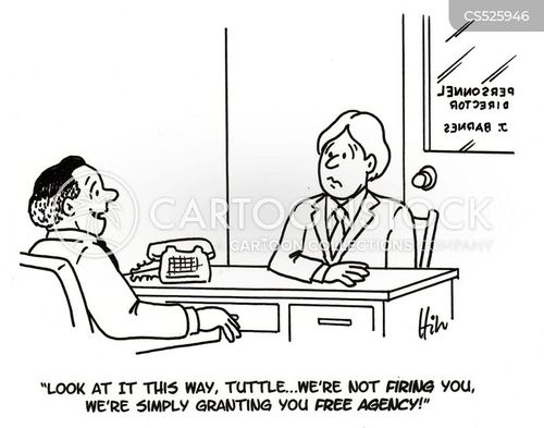 Free Agency Cartoons and Comics - funny pictures from CartoonStock