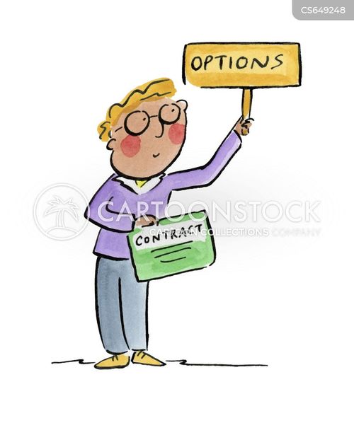 Options Humour Options Contract Cartoons and Comics - funny pictures from CartoonStock