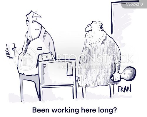 Employee Longevity Cartoons and Comics - funny pictures from CartoonStock