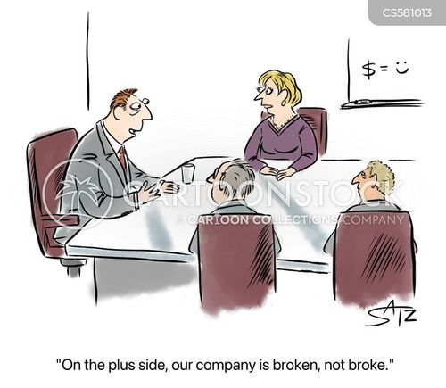 Failing Company Cartoons and Comics - funny pictures from CartoonStock