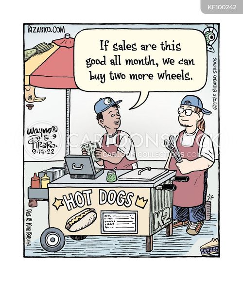 Hotdogs Cartoons and Comics - funny pictures from CartoonStock
