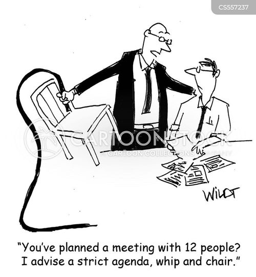 Meeting Attendance Cartoons and Comics - funny pictures from CartoonStock