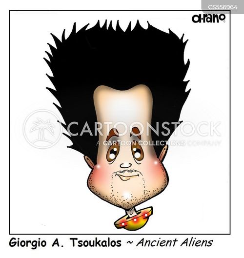 Giorgio A. Tsoukalos Cartoons and Comics - funny pictures from CartoonStock