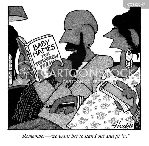 Unique Names Cartoons and Comics - funny pictures from CartoonStock
