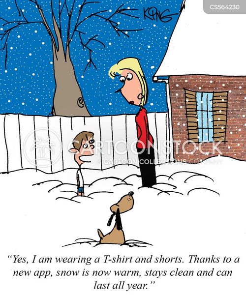 Keeping Warm Cartoons and Comics - funny pictures from CartoonStock