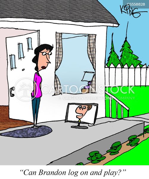 Family Monitoring Cartoons and Comics - funny pictures from CartoonStock