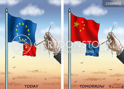 Chinese-eu Relations Cartoons and Comics - funny pictures from CartoonStock