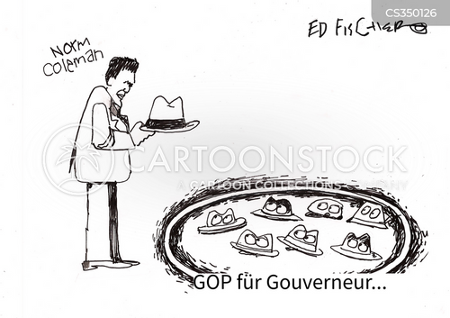 Cartoons und Karikaturen mit Norm Coleman