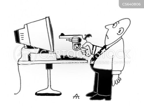 Digital Theft Cartoons and Comics - funny pictures from CartoonStock