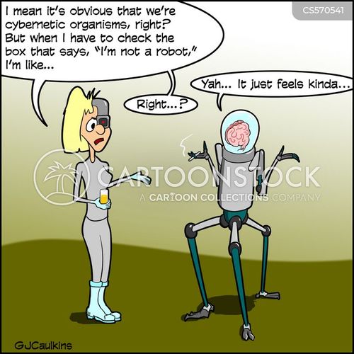 Not A Robot Cartoons And Comics Funny Pictures From Cartoonstock