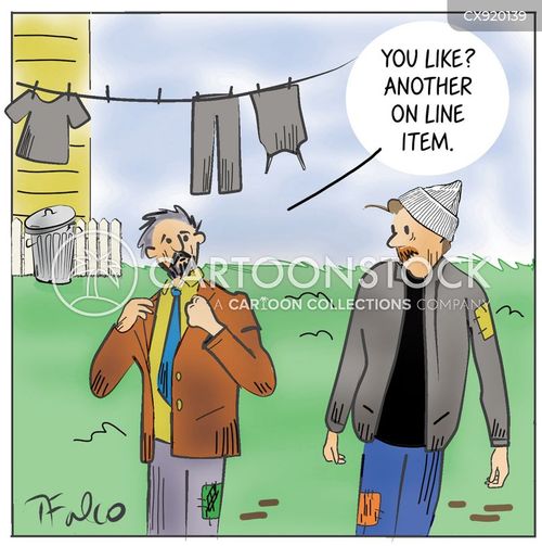 Stealing Clothes Cartoons and Comics - funny pictures from CartoonStock