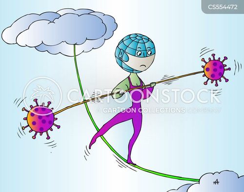 Balancing Act Cartoons and Comics - funny pictures from CartoonStock