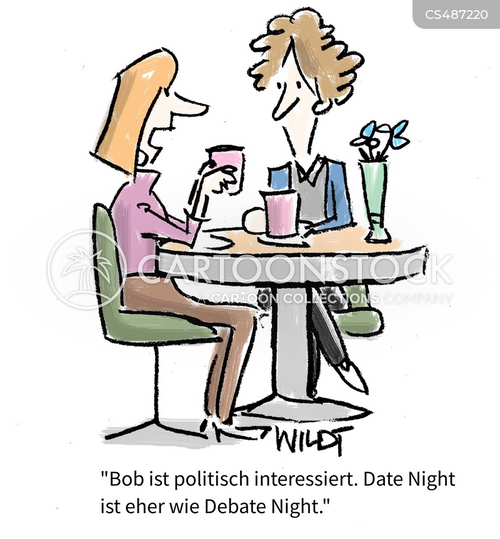 Cartoons und Karikaturen mit Debattennacht