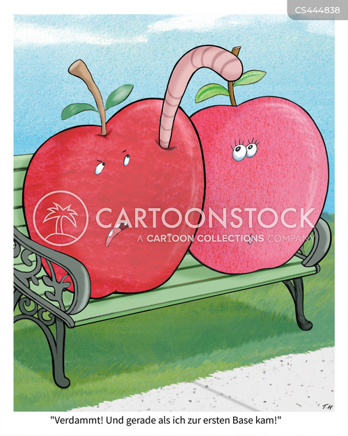 Cartoons und Karikaturen mit Erste Base