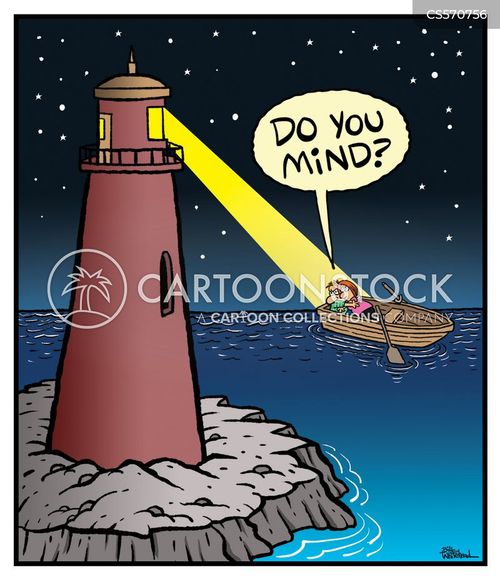 Lighthouse Light Cartoons and Comics funny pictures from CartoonStock