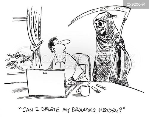 Browsing History Cartoons and Comics - funny pictures from CartoonStock