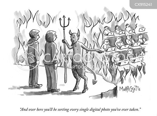 Digital Hoarding Cartoons and Comics - funny pictures from CartoonStock