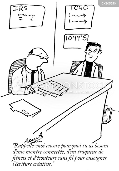 Dessins humoristique et caricaturés avec Pratiques Comptables