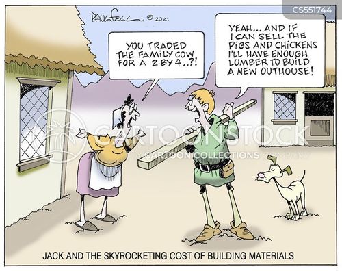 Innovative Construction Methods Cartoons and Comics - funny