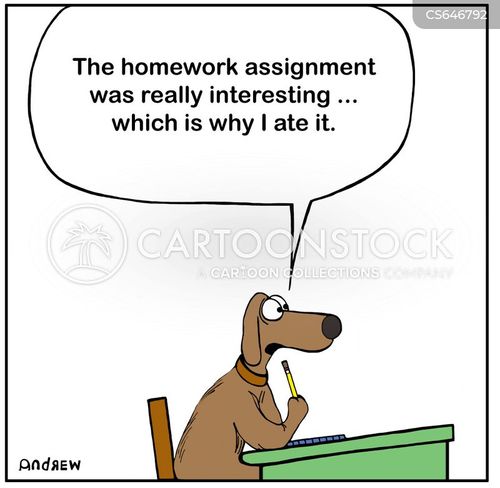 Creative Assignment Cartoon Optional Assignment Cartoons and Comics - funny pictures from CartoonStock